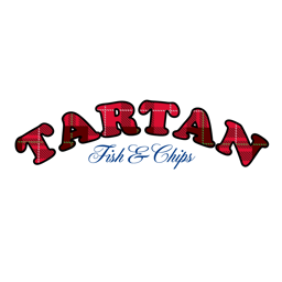 Tartan Fish and Chips logo.